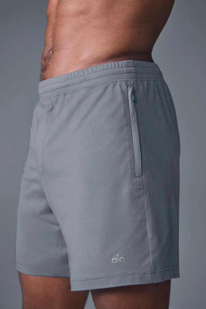 Alo 7" Conquer React Performance Short - Steel Grey 4