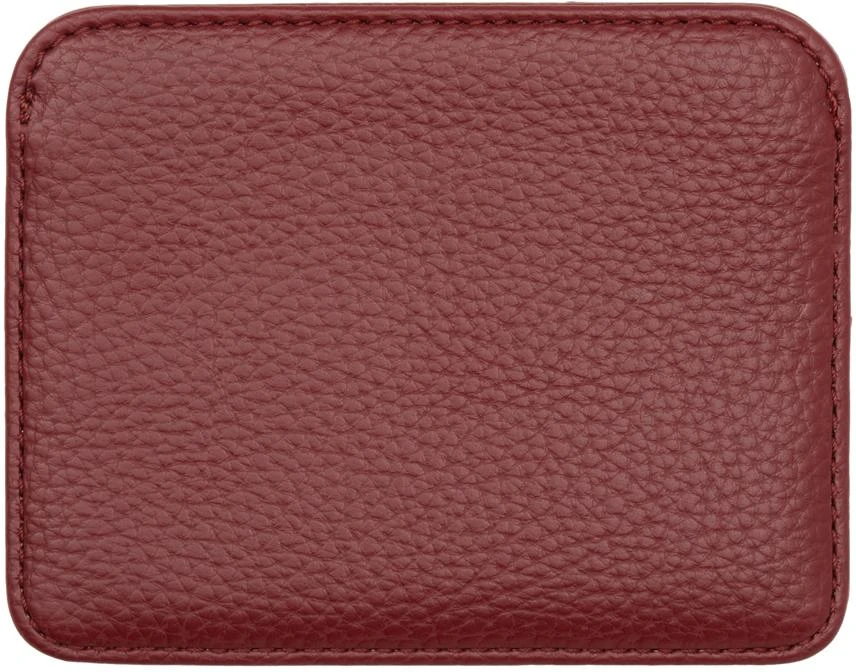 Vivienne Westwood Red Half Moon Card Holder 2