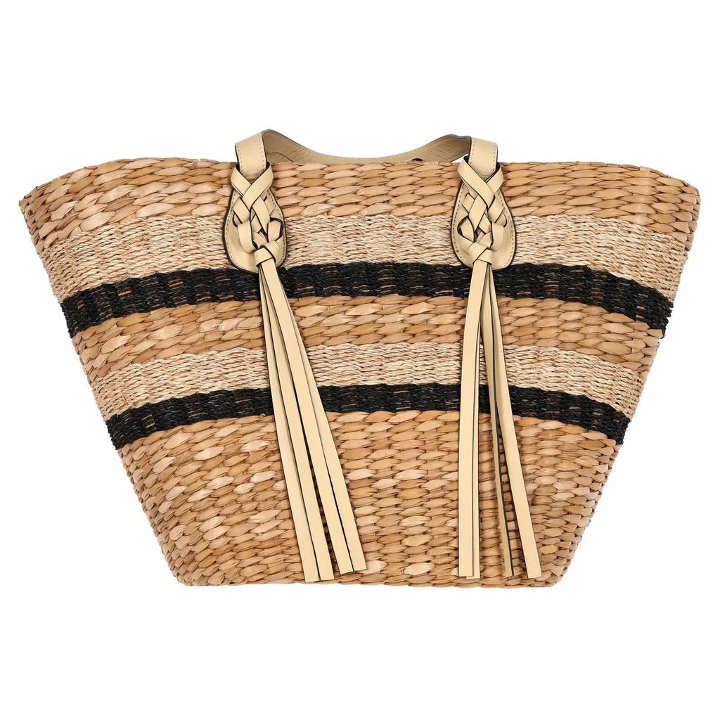 Ulla Johnson Seaview Day Basket Bag in Brown Straw 3