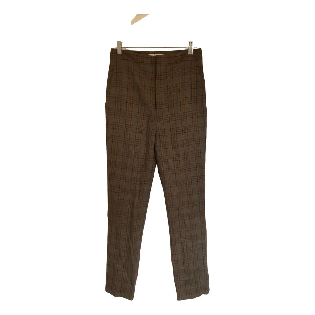 Tibi Tibi Wool straight pants 1