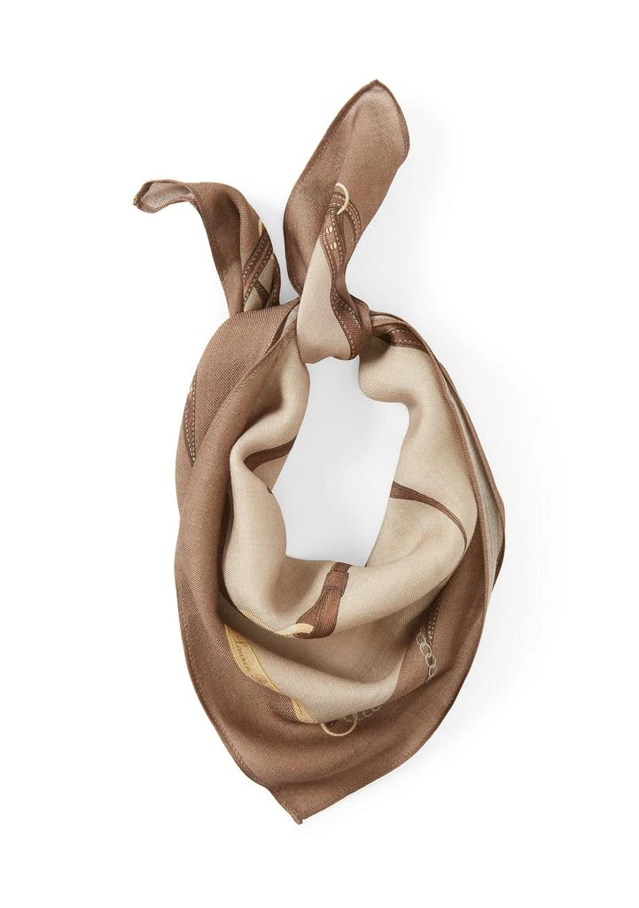 Ralph Lauren Fall Equestrian Square Scarf