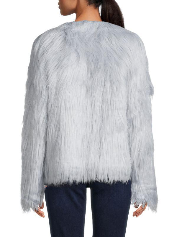Unreal Fur Dream Faux Fur Roundneck Jacket