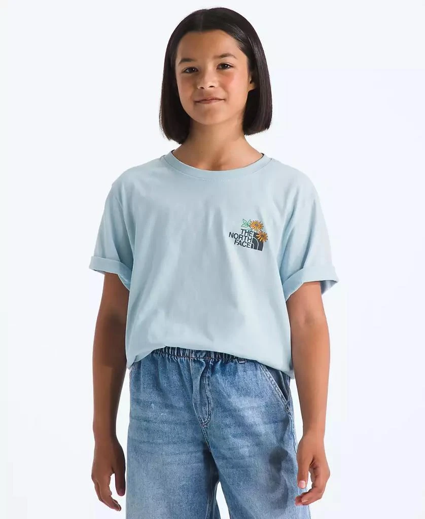 The North Face Boys
 and Girls
 6-16 Floral Logo Short-Sleeve T-Shirt 3