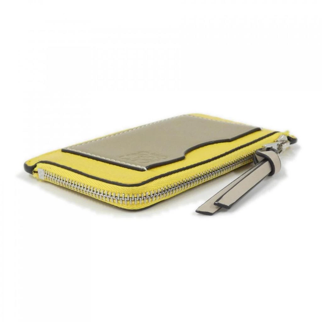 Loewe yellow Leather Coin Purse/Coin Case (Pre-Owned) 3