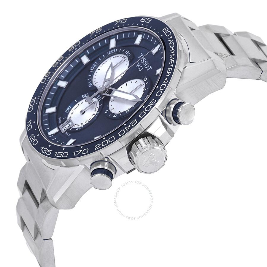 Tissot Supersport Chronograph Quartz Blue Dial Men's Watch T125.617.11.041.00