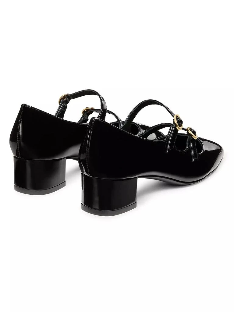 Stuart Weitzman Benni 35MM Patent Leather Mary Jane Pumps 3