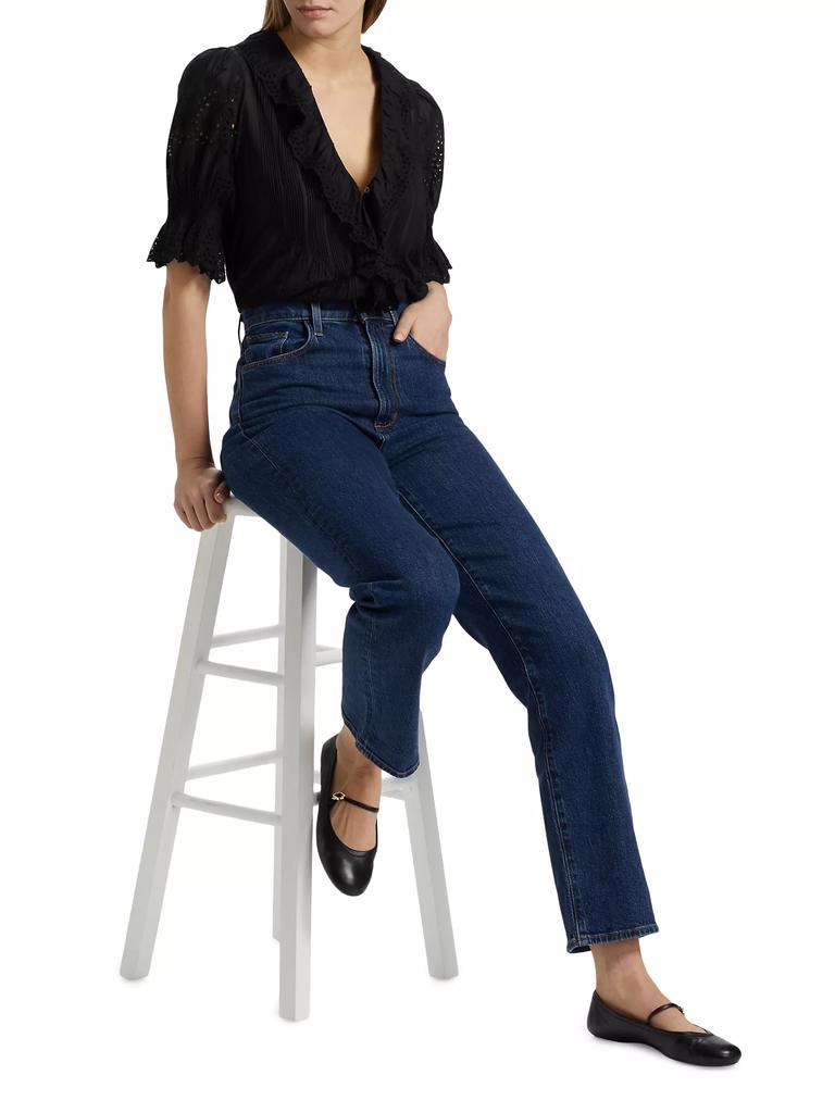 DÔEN Henri Voile Eyelet Top