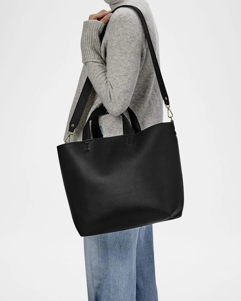 Gigi New York Austin Leather Tote Bag 5