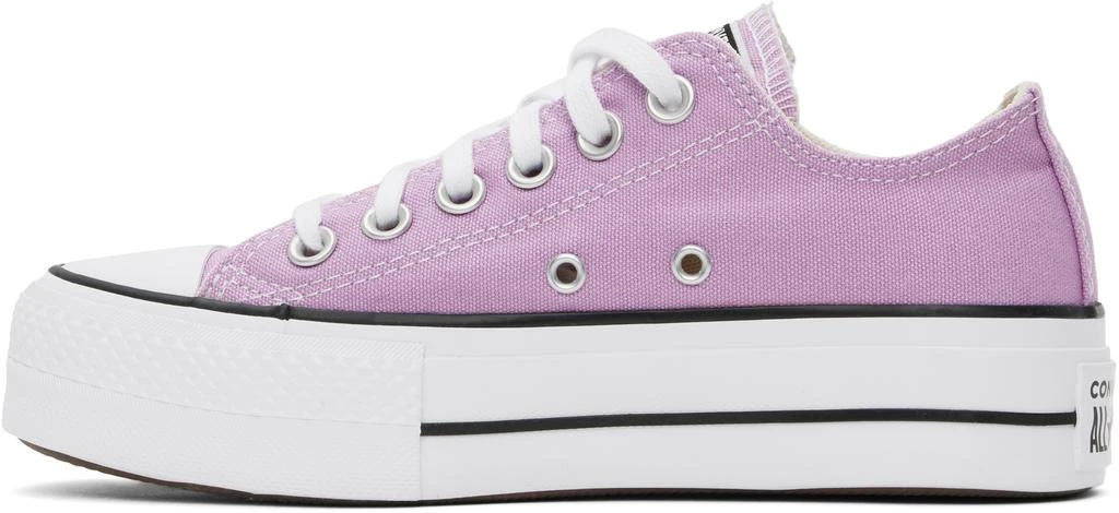 Converse Purple Chuck Taylor All Star Lift Platform Low Top Sneakers 3