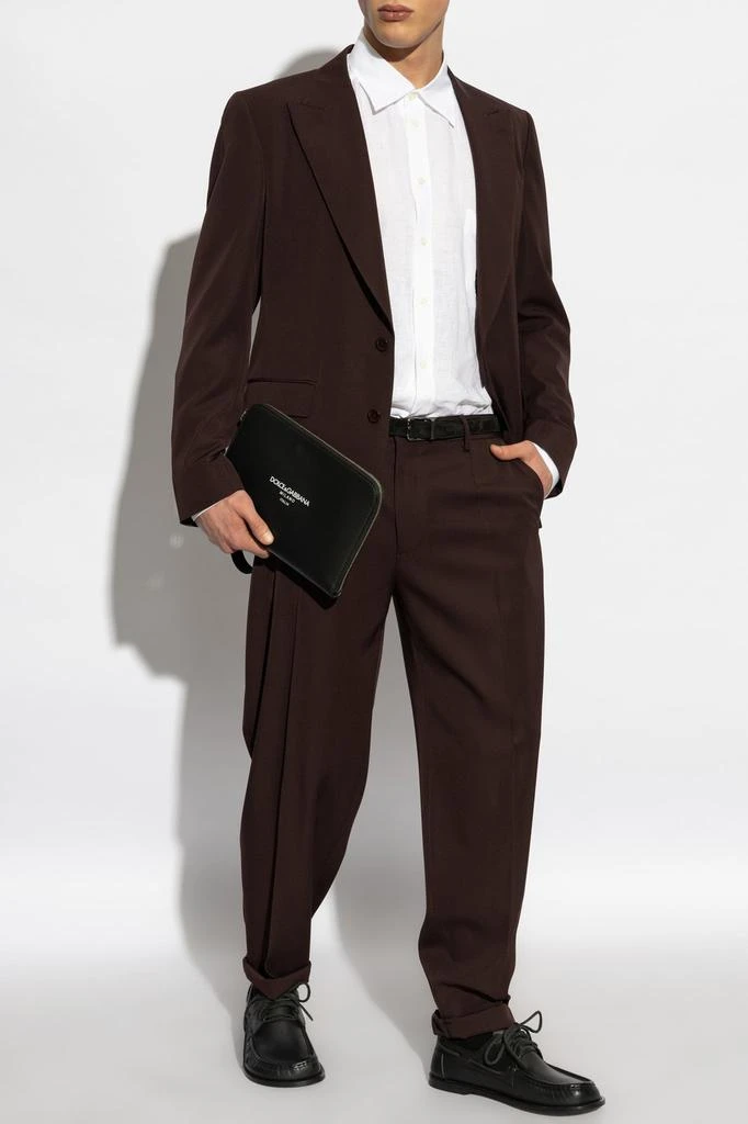 Dolce 
Gabbana Dolce 
Gabbana Heraldic Patch Long-Sleeved Shirt 4