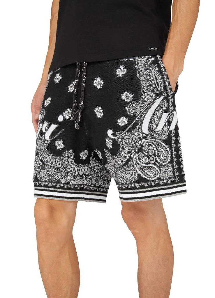 AMIRI Cotton bandana short 4