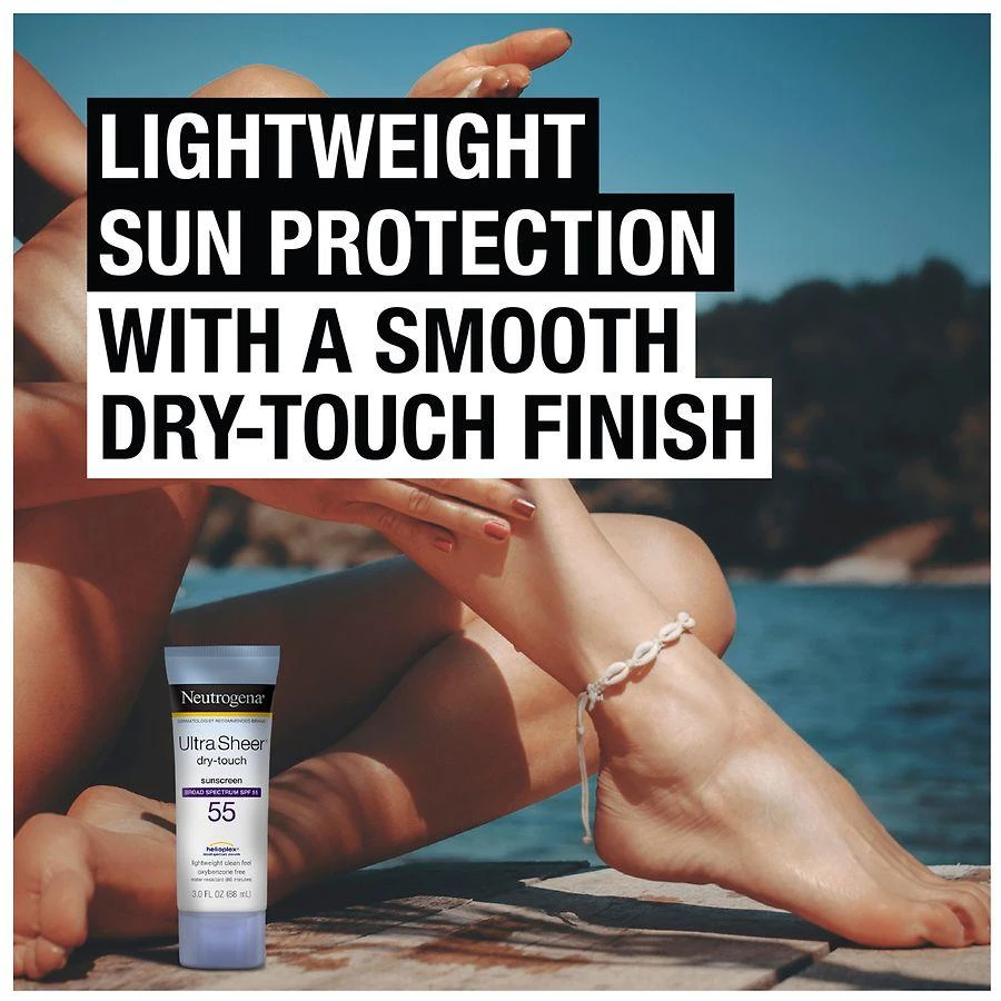 Neutrogena Ultra Sheer Dry-Touch SPF 55 Sunscreen Lotion 11