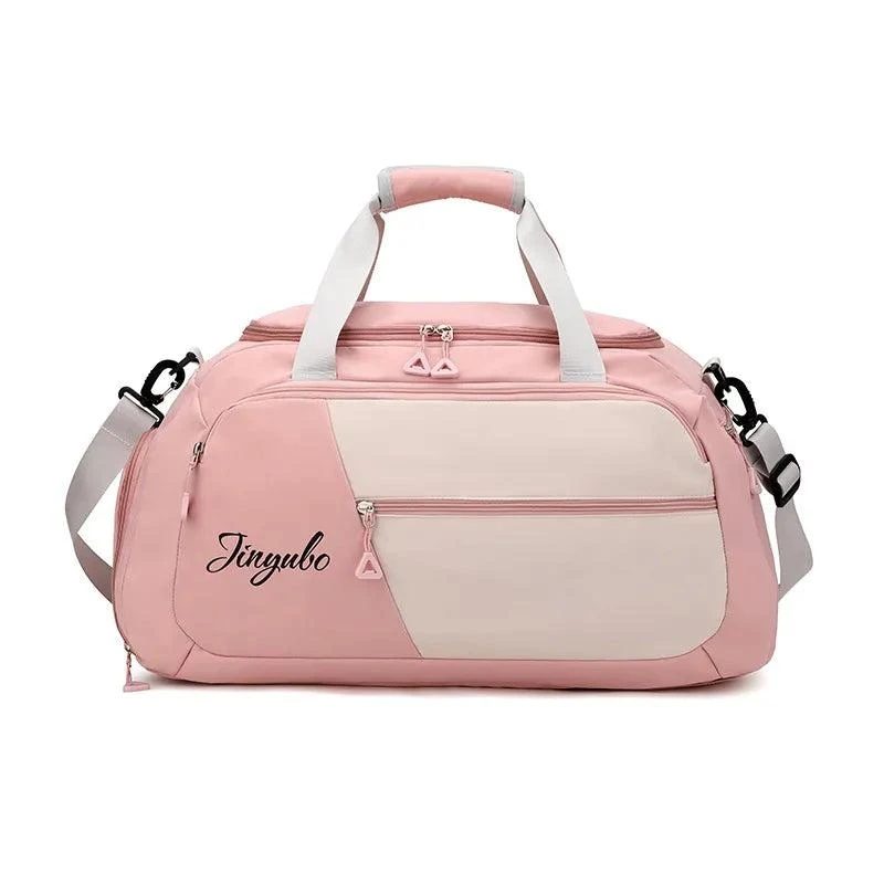 TRUEDAMES Contrast Nylon Travel Bag 6