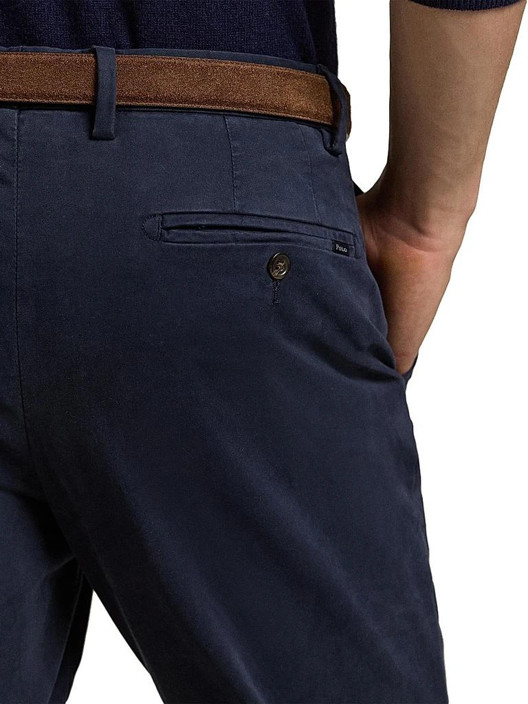 Ralph Lauren Jarrett Stretch-Slim-Fit Sateen Pants 5