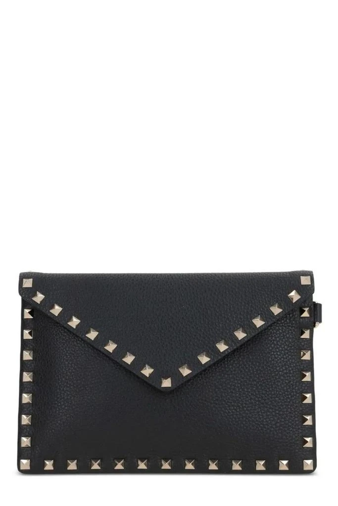 Valentino Valentino Garavani Rockstud Foldover Top Envelope Pouch 1