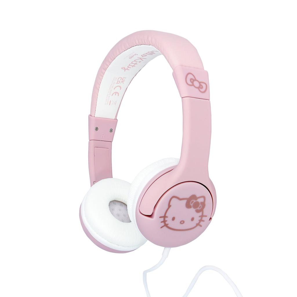 undefined HELLO KITTY ROSE GOLD CHILDREN'S HEADPHONES