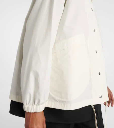 Jil Sander Logo cotton shirt jacket 5