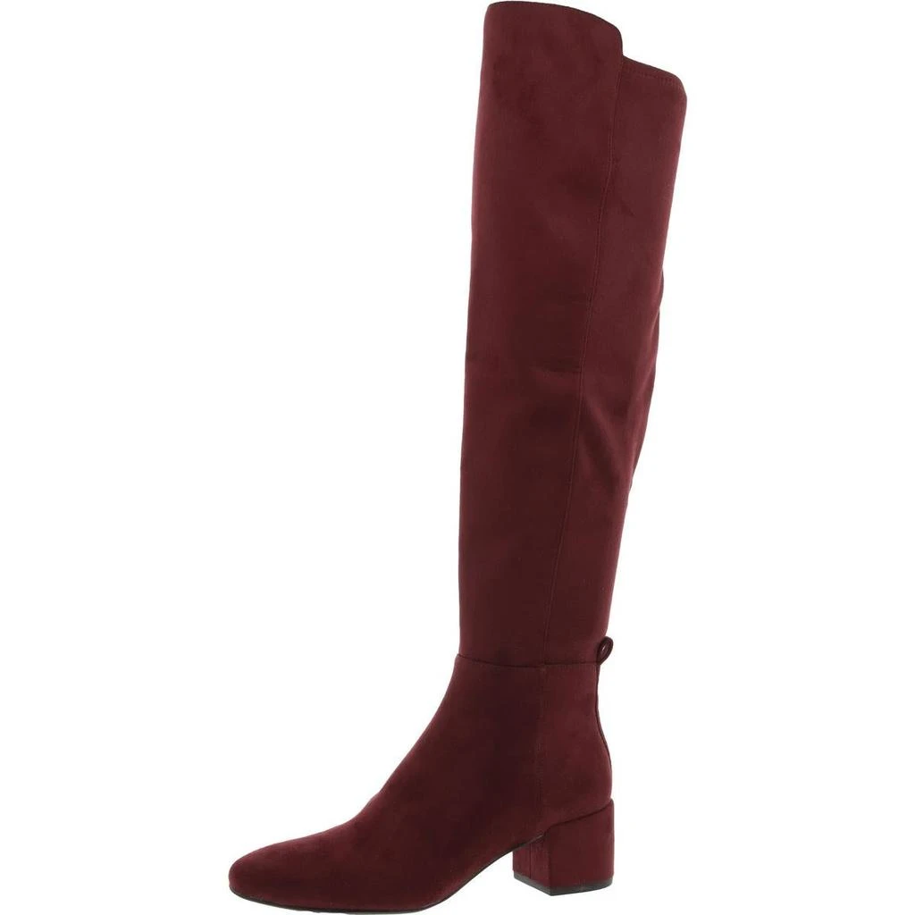 Michael Kors Womens Faux Suede Tall Over-The-Knee Boots 1