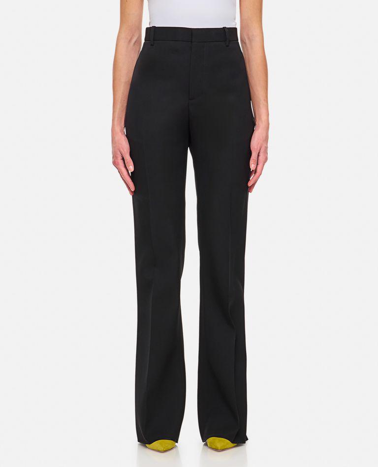 Bottega Veneta Sartorial Wool Twill Flared Pants