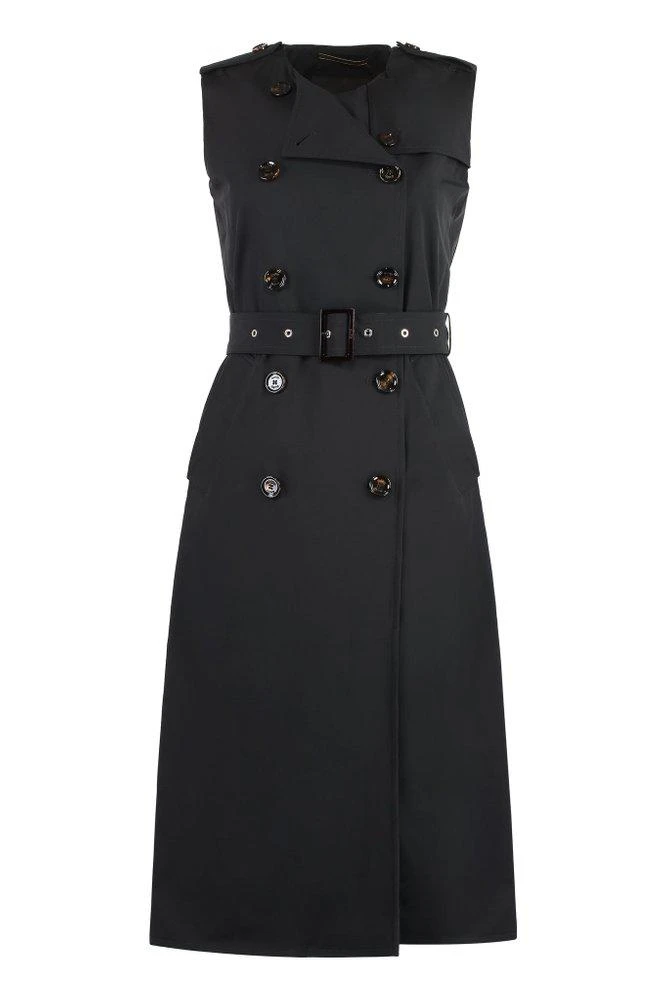 MOORER Moorer Aurelia Sleeveless Trench Coat