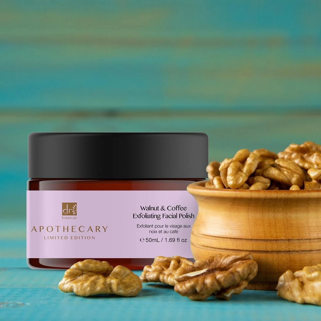 Dr. Botanicals Walnut and Coffee Exfoliating Facial Polish 3