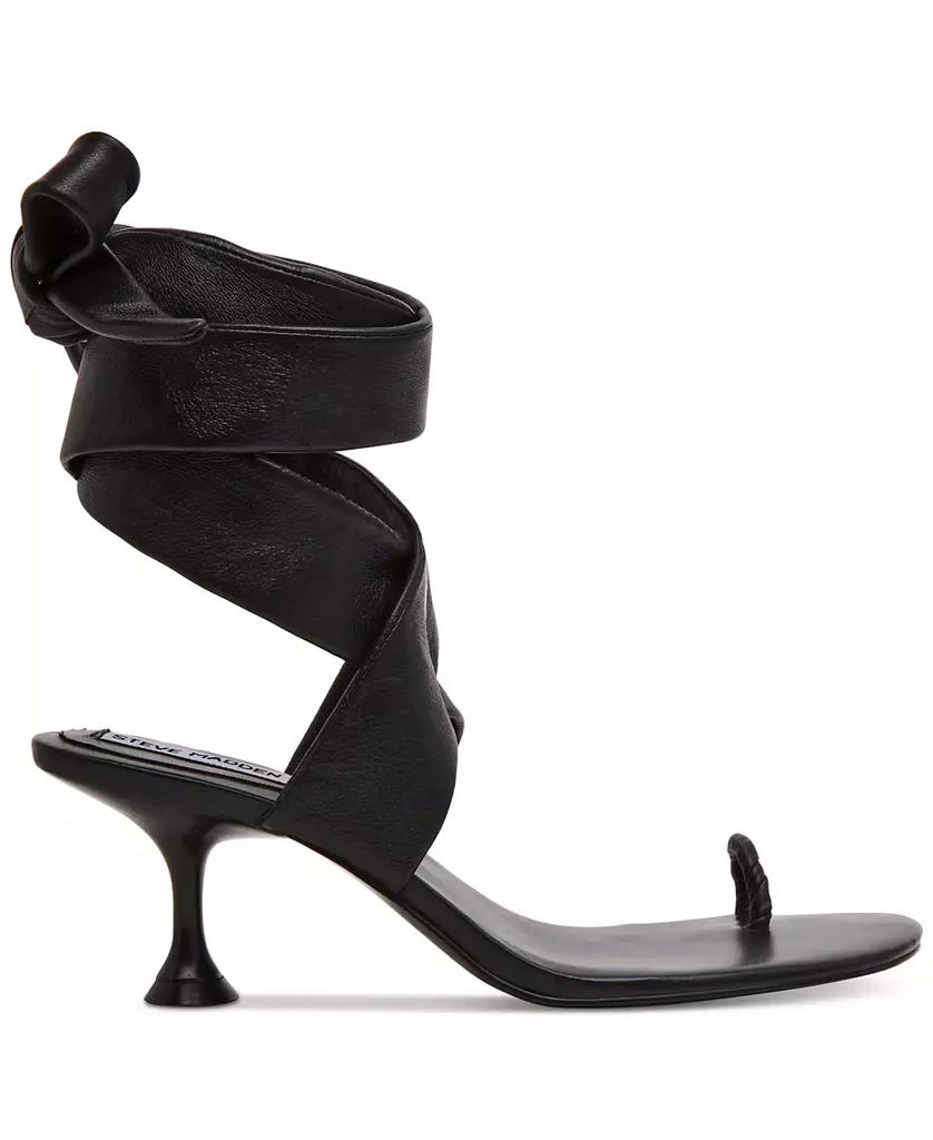 Steve Madden Women's Symone Lace-Up Kitten-Heel Sandals 2