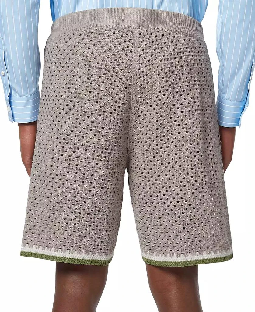 Scotch & Soda Men's Relaxed-Fit Knit Crocheted Shorts 3