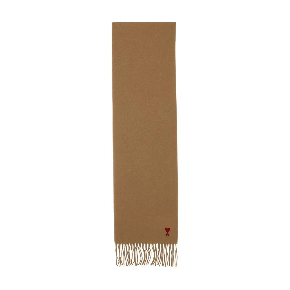 Ami Paris Ami De Coeur fringed scarf 6