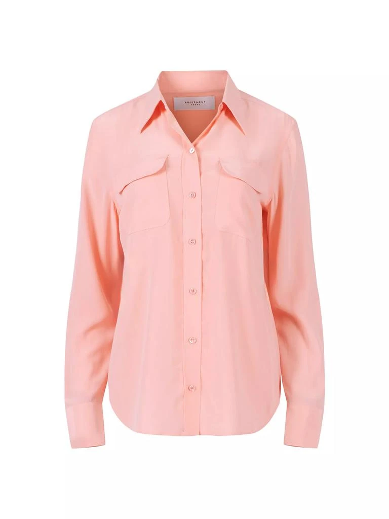 Equipment Signature Slim Silk Shirt 1