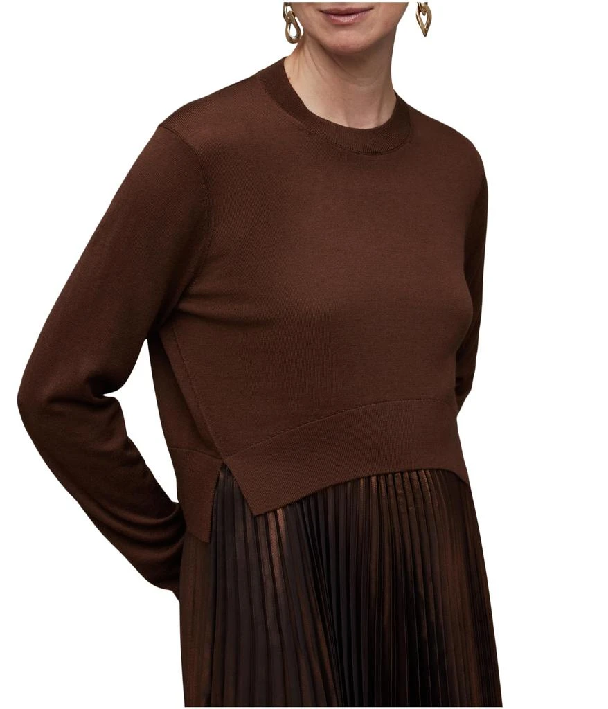 ALL SAINTS Sadie Foil Dress 3