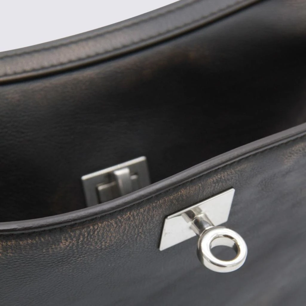 Balenciaga Balenciaga Dark Brown Leather Rodeo Small Shoulder Bag 4