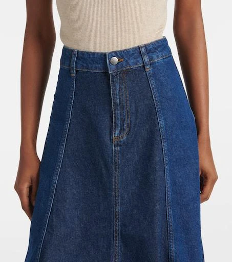AG Jeans Arles midi denim skirt 4