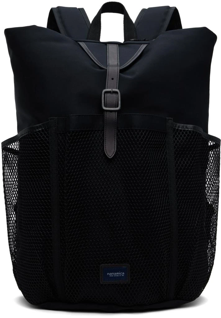 Nanamica Black Water-Repellent Backpack 1