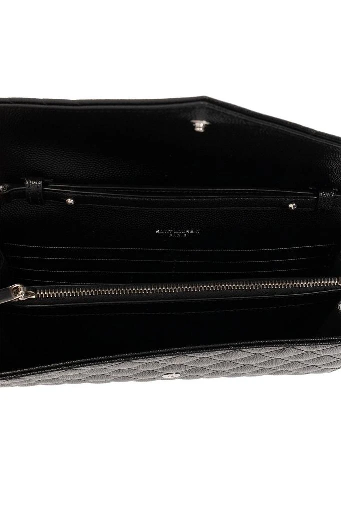 Yves Saint Laurent Saint Laurent Envelope Chain Wallet 4