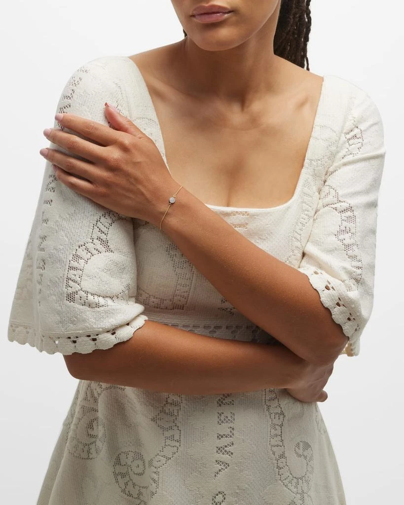 POPPY FINCH Pavé Diamond Charm Bolo Bracelet 5