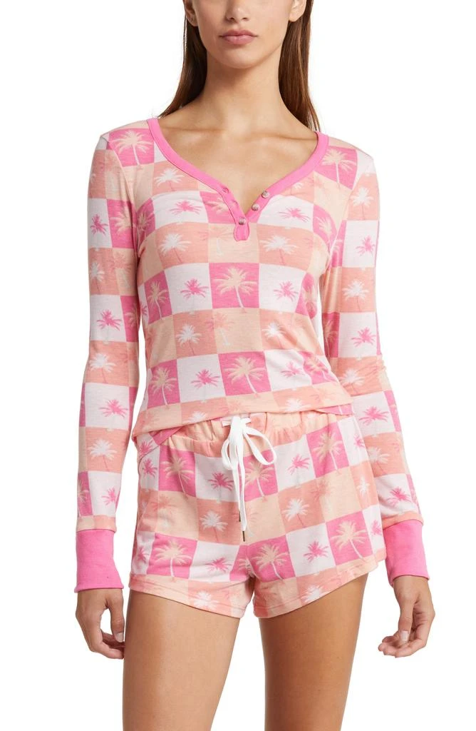 Honeydew Intimates Knit Long Sleeve Short Pajamas 1