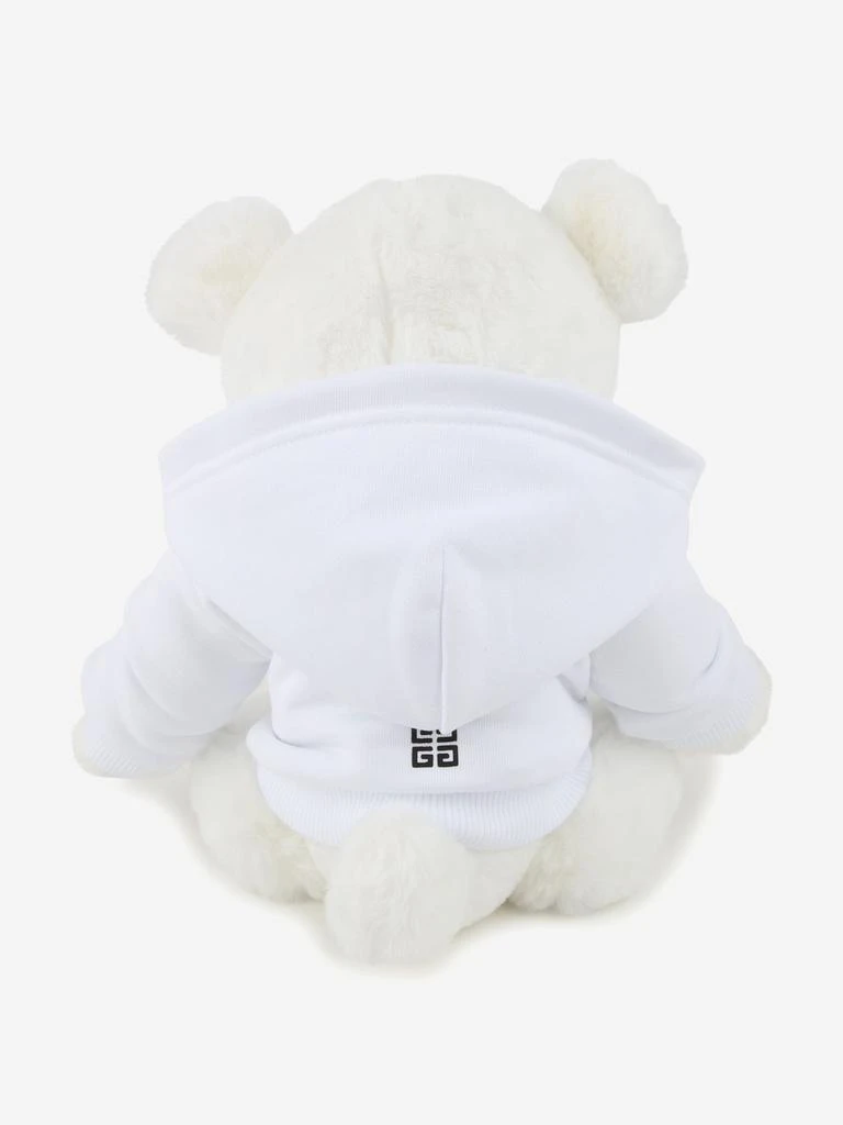 Givenchy Teddy Soft Toy with Logo Hoodie in White 3