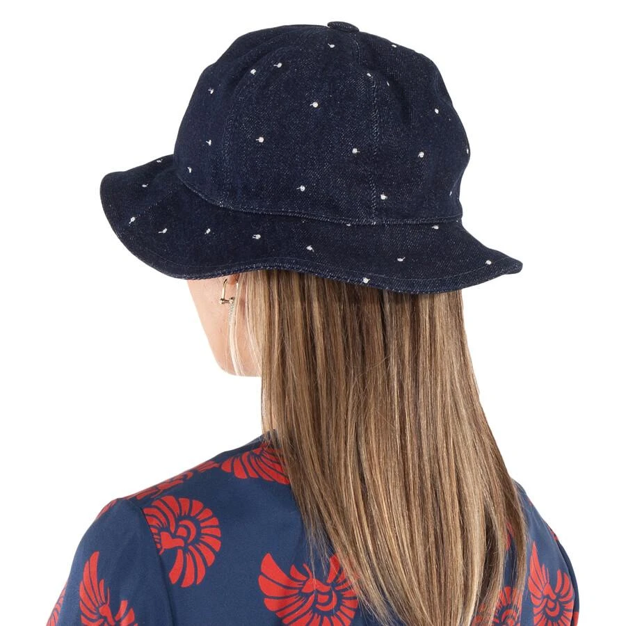 MAISON MICHEL Ladies Denim Blue Mara Denim Hat 3