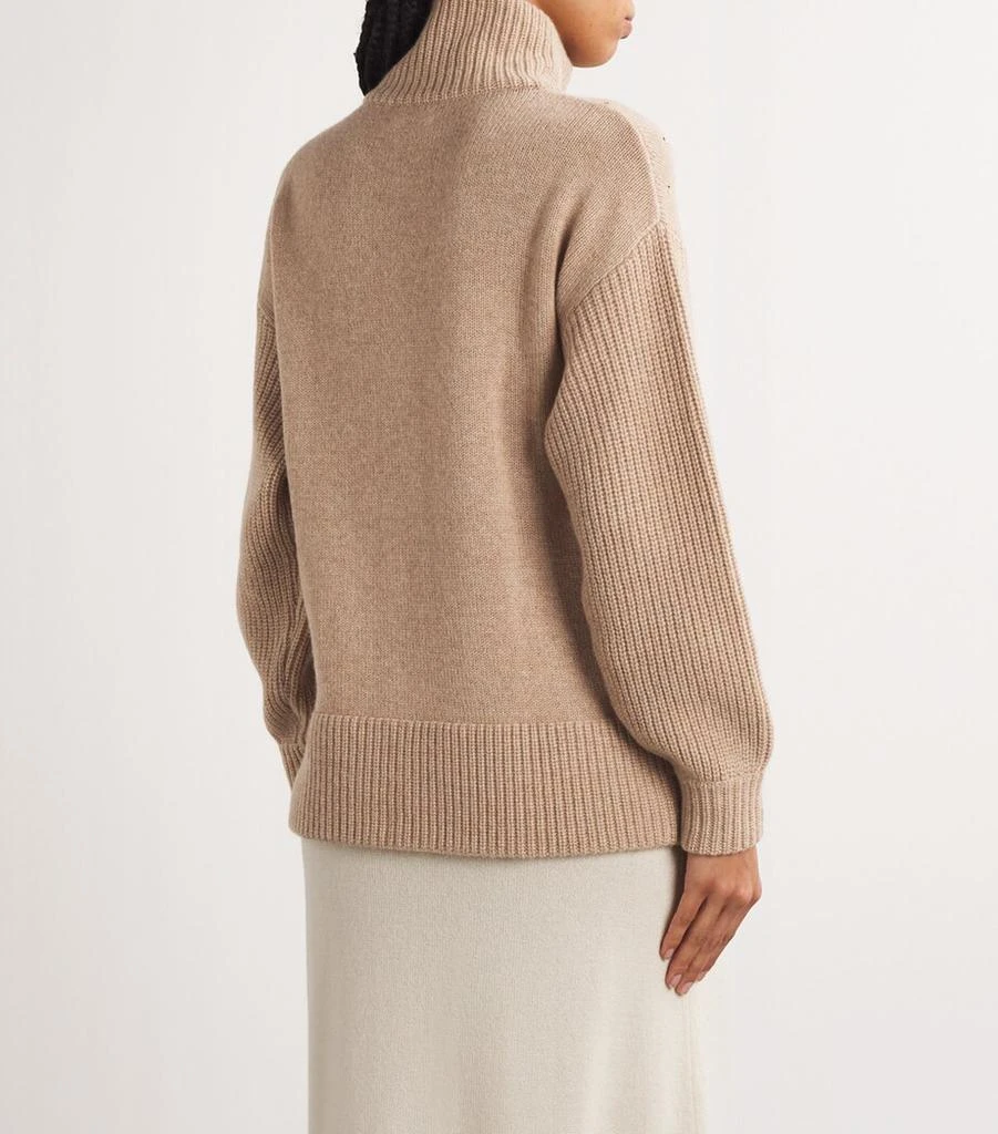William Sharp Cashmere Crystal-Embellished Bomber Jacket 4