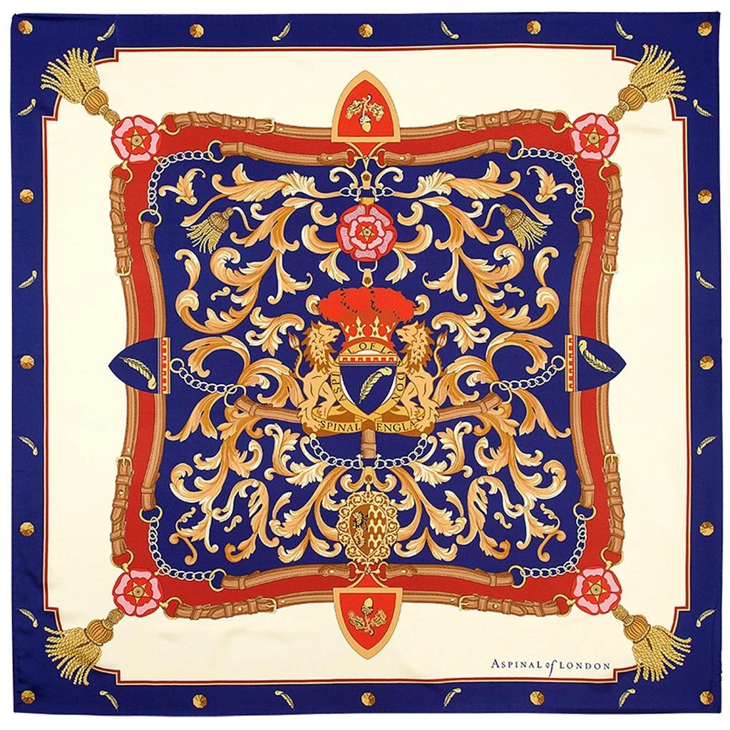 Aspinal of London Aspinal signature silk scarf 1