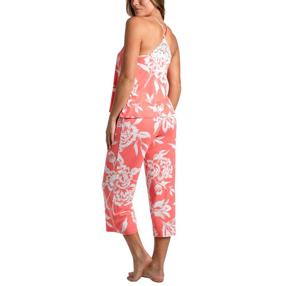 Linea Donatella Women's 2-Pc. Cropped Pajamas Set