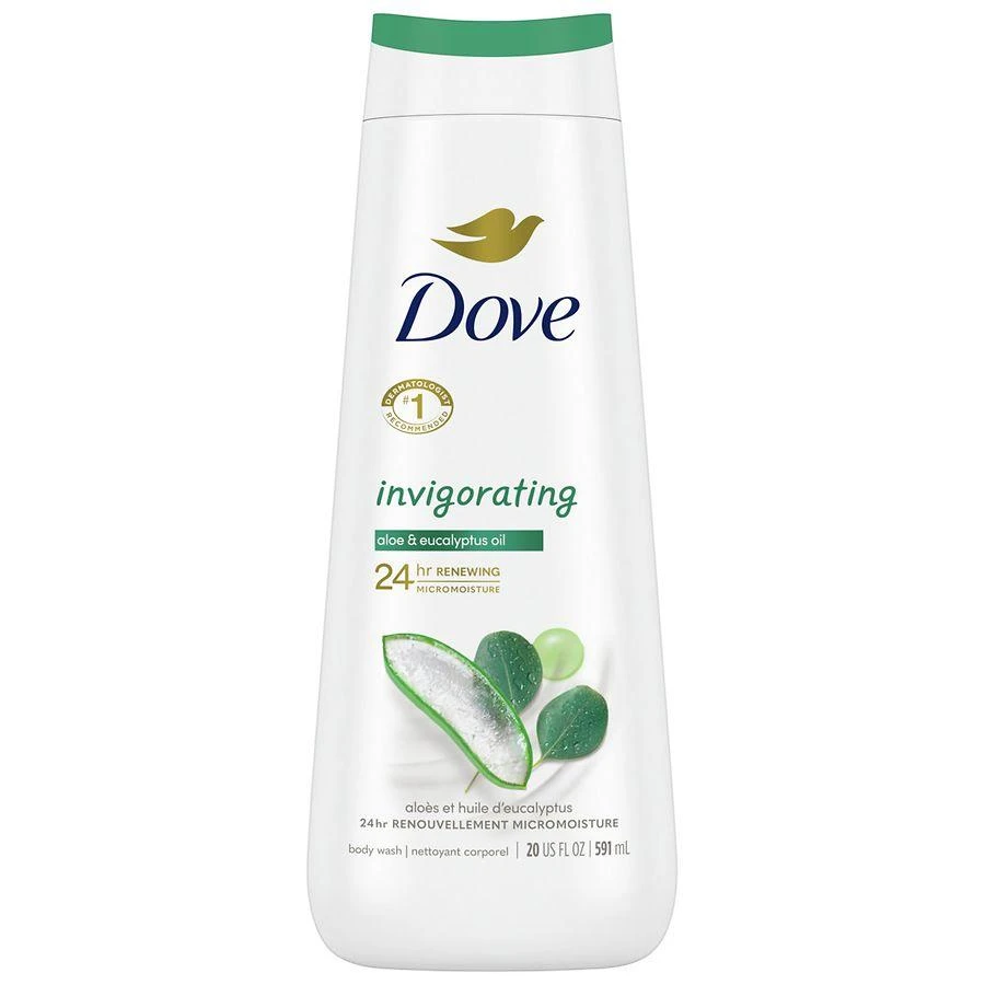 Dove Body Wash Invigorate Aloe
Eucalyptus Oil