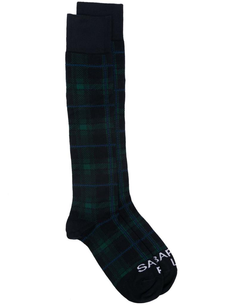 Mc2 Saint Barth MC2 SAINT BARTH - Tartan Pattern Socks