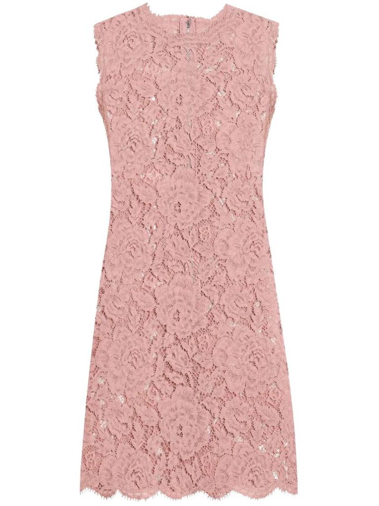 ワンピース DOLCE&GABBANA PINK LACE TUBE LONGUETTE DRESS Shop PINK LACE TUBE LONGUETTE DRESS on Sale at BeyondStyle