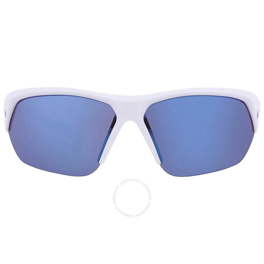 NIKE Blue Mirror Wrap Men's Sunglasses NIKE SKYLON ACE FQ4683 104 69 1