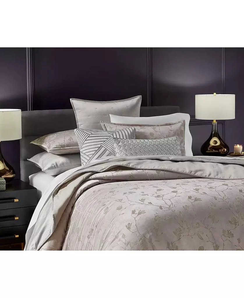 Hotel Collection Sakura Blossom Greylac Comforter Set, Full/Queen, Exclusively at Macy’s 2