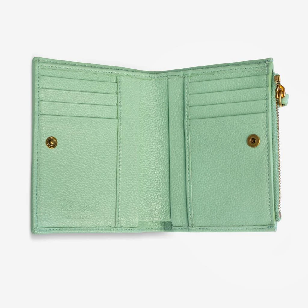 Chopard Chopard Happy Sport Medium Mint Green Leather Women's Wallet 95015-0589 3