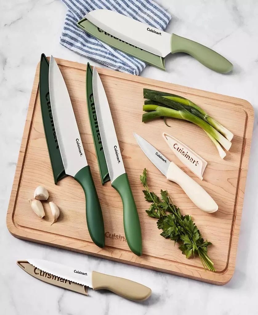 Cuisinart Advantage 10-Piece Knife Set, Muted Earth 8