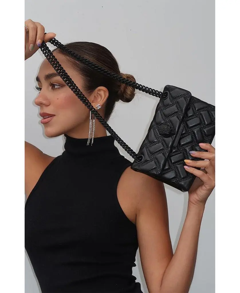 Kurt Geiger Mini Kensington Drench Leather Crossbody 7
