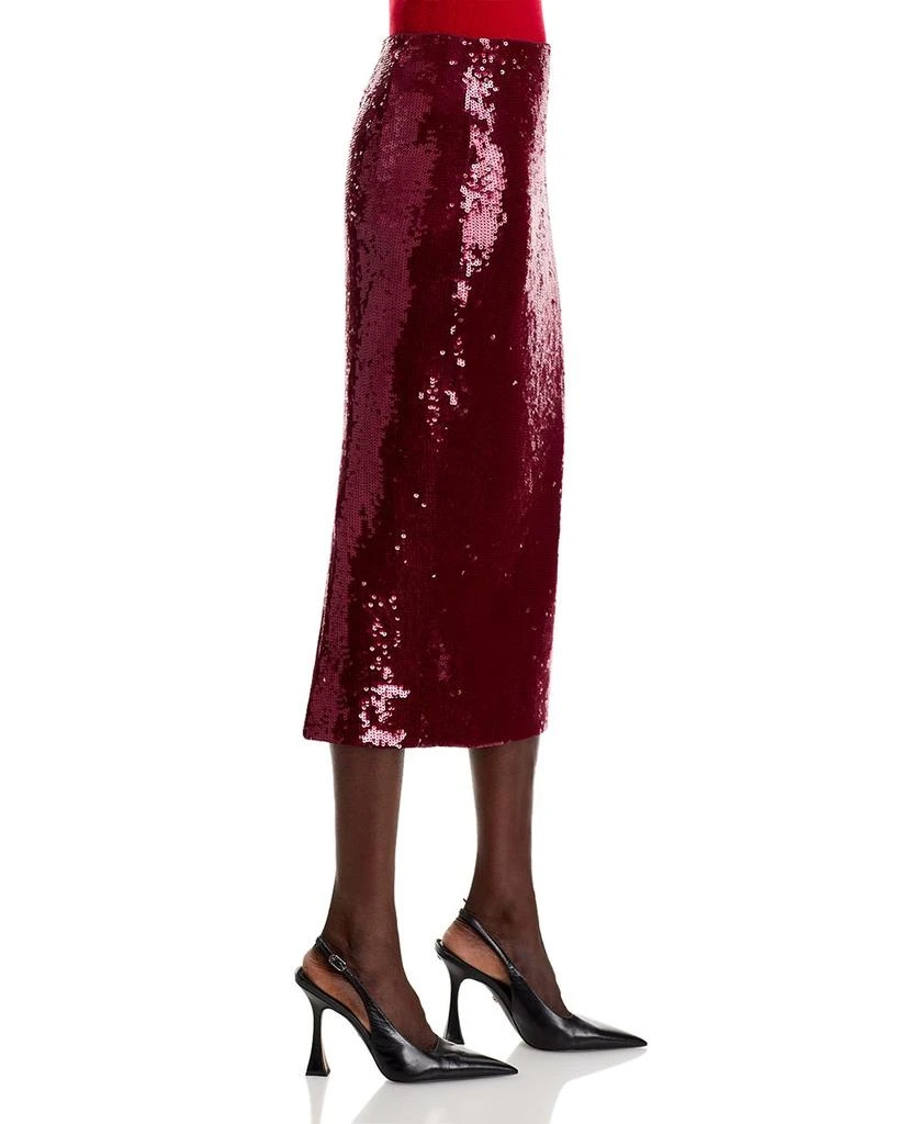 VERONICA BEARD Koa Sequin Skirt 4